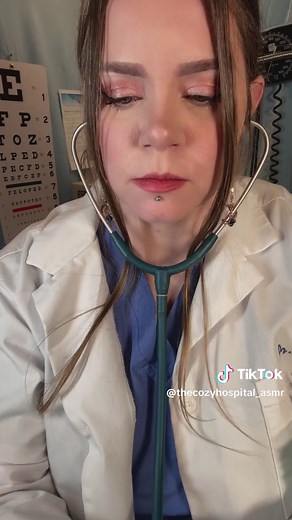 YT: The Cozy Hospital ASMR 🌟 ASMR Cardiac exam #asmr #asmrcardiac #asmrmedicalexam #asmrchestexam #asmrpov #asmrmedical #asmrstethoscope #asmrtiktoks