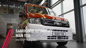 🚒 Nowoczesny MAN TGE zasilił flotę OSP KSRG Kargowa. Dla jednostki Straży Pożarnej to nie tylko nowy pojazd, ale przede wszystkim kluczowy element taktyczny, bez którego jej działania byłyby znacznie ograniczone. Ten wyposażony w specjalistyczny sprzęt samochód będzie wspierał strażaków zarówno podczas akcji ratunkowych, jak i innych działań. Życzymy OSP KSRG KARGOWA samych bezpiecznych i skutecznych interwencji! 💪 | MAN Polska