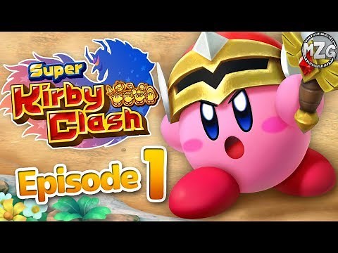 Super Kirby Clash Gameplay Walkthrough Part 1 - Story Quest! Sword Hero!
