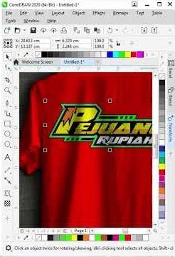 Free T-Shirt Mockup Design Tutorial in CorelDRAW