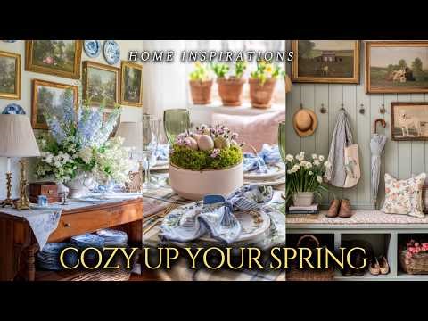 The Cozy Way to Decorate for Spring | Soft Layers, Vintage Charm, and Easy Styling Ideas