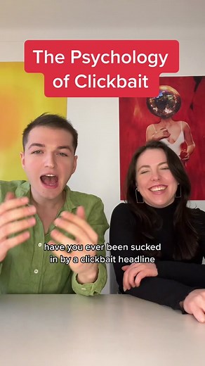 My friend and labmate, the TikTokless Claire Robertson, analyzed 100,000 headlines to examine why we find clickbait so enticing — and you won’t believe what happens next! She also might have made @upworthy mad in the process… @jayvanbavel was a lead author on the paper. #psychology #psychologyresearch #clickbait #upworthy
