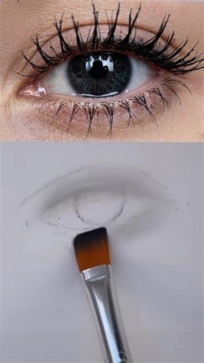 learn how to eye drawing | tutorial video #drawing #shorts #eyedrawing