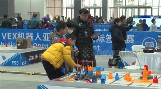 China: Over 3,500 participants compete in VEX Robotics Asia Open in China