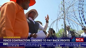 Contractors responsible for the botched Beitbridge border fence will have to pay back R40-million within 30 days. They've lost an appeal to keep profits they made off the multi-million rand deal. #DStv403 #eNCA | eNCAnews