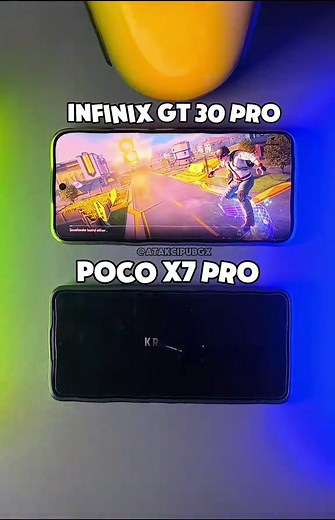 Poco X7 Pro VS İnfinix GT 30 Pro 💀🔥 ... #pocox7pro #infinixgt30pro #infinixgt50pro #pocox8promax #atakcipubgx