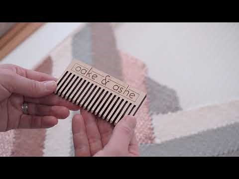 How to Use a Weaving Comb