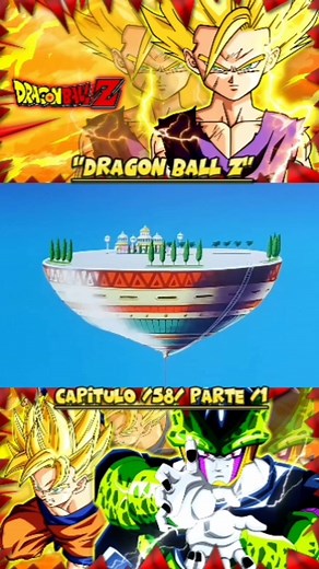 Dragon Ball Z Animated Scenes Featuring Iconic Characters