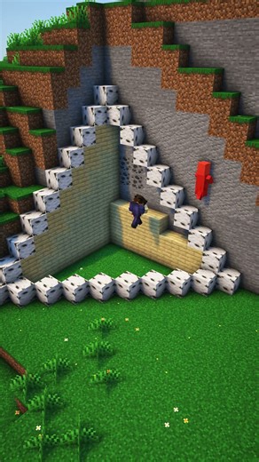 Minecraft Triangle House🏠 #shorts