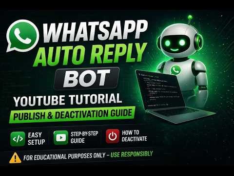 What's App Auto Reply Bot Python Source Code