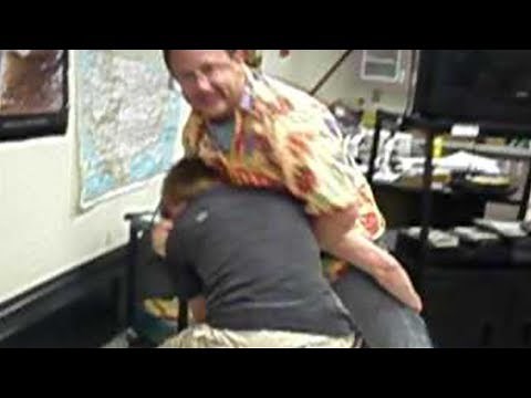 HE FOUGHT THE TEACHER