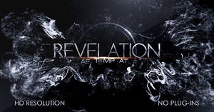 Dynamic Metallic Glitch Text and Logo Reveal