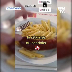 "Oui, on peut bien manger à la cantine" Ce cuisinier réconcilie les élèves avec la cantine scolaire 🍽️😋 | BFMTV