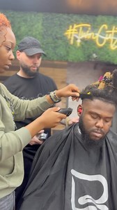 The “C stroke” technique in haircutting involves using a sweeping motion with your clippers to gradually blend the hair, particularly effective in fading out lines of demarcation. By focusing on the weight line and using this sweeping motion, you can blend the hair more seamlessly and avoid harsh lines between different lengths. This technique requires a steady hand and a bit of practice to perfect, but it’s very effective for achieving a smooth, natural fade in haircuts. 💈💈💈💈 Barber Academy