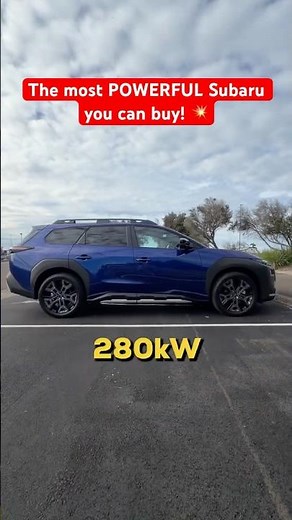 The Subaru Trailseeker is INSANE 🤯
