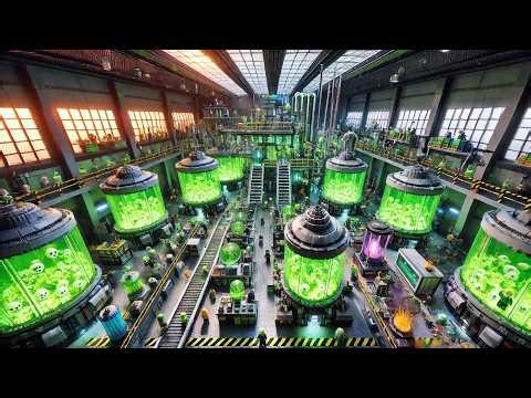 LEGO Zombie Potion Making Factory | LEGO Auto Tech