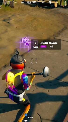 New GRAB-ITRON weapon in Fortnite! #fortnite #fortniteclips #fortniteupdate #grabitron #grabitrongunfortnite