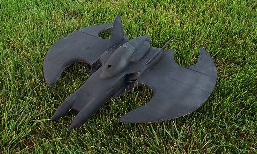RC Batwing Actually Flies