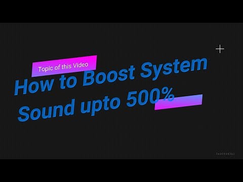 How to Increase Laptop Sound | How to Boost system volume in windows 10/8/7