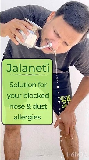Clear Your Sinuses in 5 Minutes | Jala Neti for Blocked Nose & Dust Allergies
