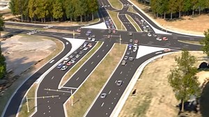 Charlotte gets North Carolina's first continuous flow intersection