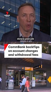 472K views · 2.6K reactions | The Commonwealth Bank has backflipped on a major bank account migration move after copping major backlash for a $3 assisted withdrawal fee linked to Smart Access accounts, saying the pause is "based on us listening to our customers." #bank #banks #banking #bankaccount #commbank #commonwealthbank #cash #cashisking #cashwithdrawal #7NEWS | 7NEWS Sydney | Facebook