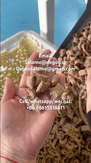 Coco pops fills crunchy chocolate pillows snack food machine coco snack food extruded line #pillow