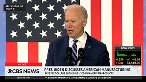 2.9K views · 128 reactions | "What people don't know is that 70% of the increase in inflation was the consequence of Putin's price hike because of the impact on oil prices," President Biden says in discussing inflation and supply chain issues at an event in North Carolina. | CBS News | Facebook