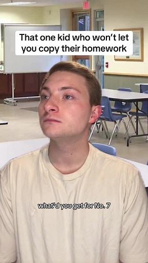 The Kid Who Never Shares Homework Answers
