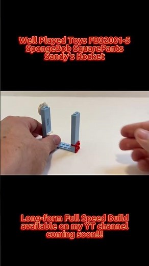 WPT FB32001-5: SpongeBob SquarePants - Sandy’s Rocket #wellplayedtoys #shorts ‪@SpongeBobOfficial‬