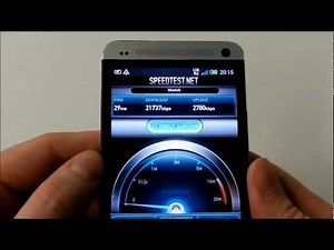 HTC One LTE Speed-Test | Deutsch