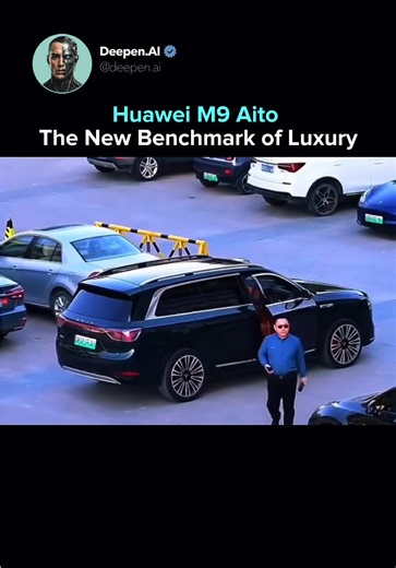 Day 176 of watching tech evolve. The Huawei Aito M9 features an advanced automatic parking system designed to handle steering, braking, and positioning without driver input. By removing one of the most error prone parts of daily driving, the system improves safety while redefining what modern automotive luxury looks like. Automation is no longer experimental. It’s becoming standard. Discover more for daily breakthroughs at the intersection of technology and AI. IG ➕ @deepen.ai Get your FREE 100 