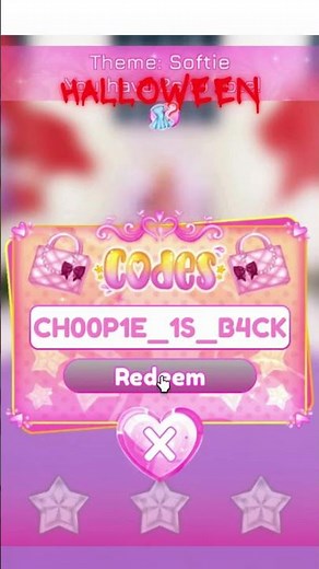 🎃 *NEW CODE* CHOOPIE IS BACK!│HALLOWEEN UPDATE CODE!?│*NEW* DTI UPDATE CODES! #dresstoimpress #dti