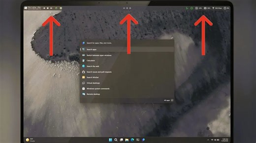 PowerToys新推出的Dock扩展 - Windows 11 终于可能拥有类似Linux的顶部菜单栏了！