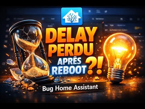 Home Assistant : Gérer les DeLay ( tempo ) de vos automatisations .