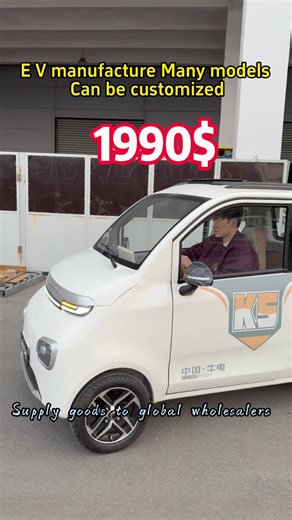 This car comes with a loading box to meet the daily loading needs. If you are interested, please contact me.#electricvehiclefactory #electrictricycle #manufacturer #chinese #miniev