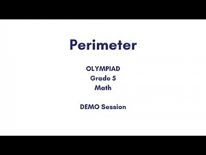 Perimeter and Area | Grade 5 Math Demo | Indian Online School