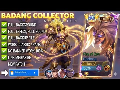 NEW UPDATEN!! Script Skin Badang Collector - Fist of Zen No Password|Full Effect Voice|Patch Terbaru