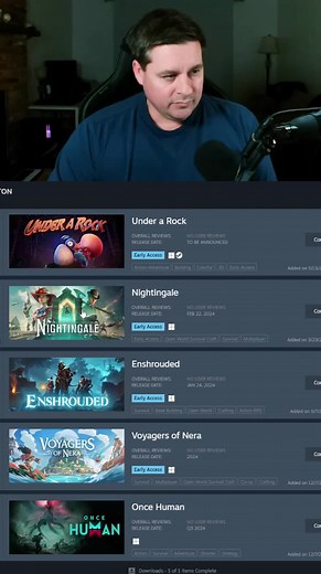 Top 5 New Survival Games for 2024 #survivalgame #survivalgames #enshroudedgame #nightingale #underarockgame #oncehuman #voyagersofnera