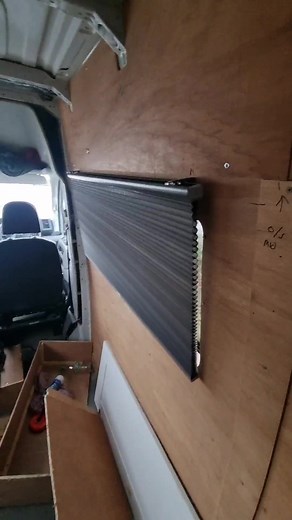 DIY Camper Blinds for VW Crafter Van Conversion | IKEA Blinds