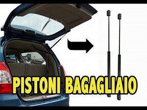 CHANGING PISTONS/SHOCK ABSORBERS IN THE CAR TRUNK