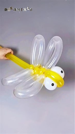 Ballon dragonfly #diy #craft