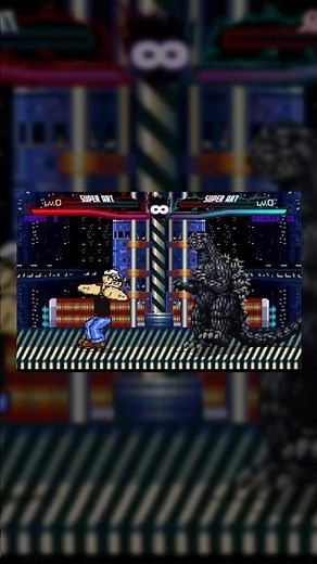 Can Popeye Beat Godzilla?! #popeye #godzilla #kaiju