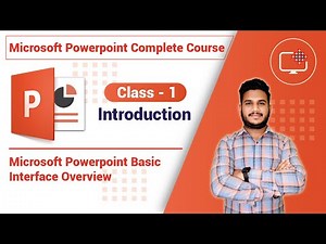 Ms-Powerpoint | Class-1 | Introduction | Microsoft Powerpoint Complete Course
