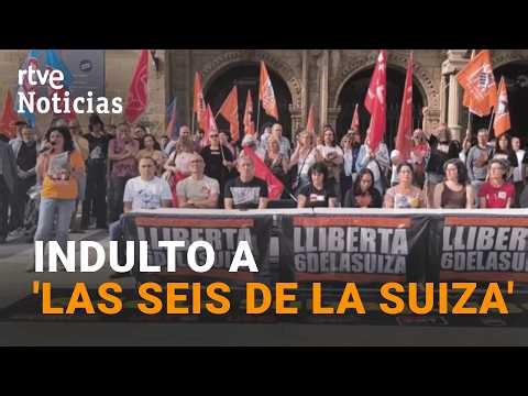 The government pardons the 'Six from Switzerland', the trade unionists convicted after a labor di...