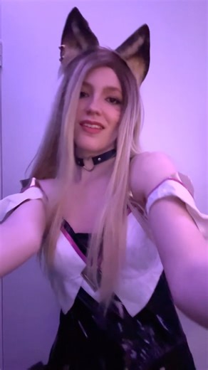 New cos! | #ahri #cosplay #leagueoflegends #league #lol #kda #makeup #art