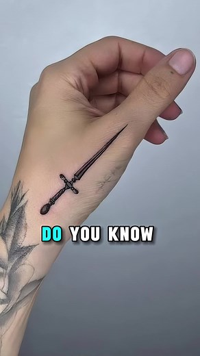 dagger tattoo meaning #tattootips #tattoohacks #tattooadvice #tattoomeaning #meaningfultattoo