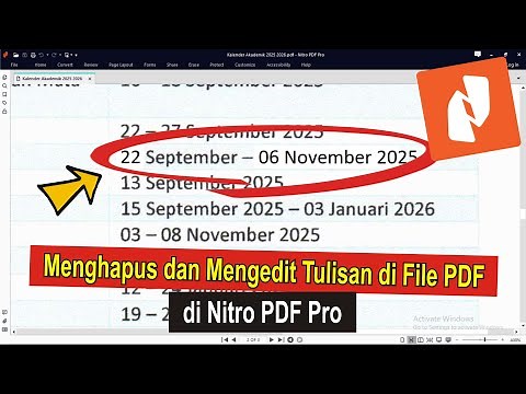 How to Easily Delete and Edit Text in PDF Files with Nitro • #SimpleNewsVideo