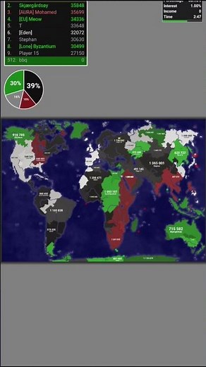 Territorial.io 10x speed! #music #map