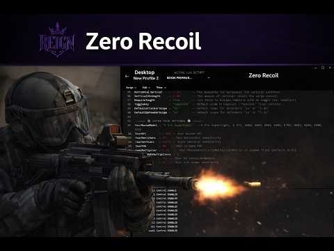 "The best logitech ADVANCED!! script for r6 in Rainbow Six | ft. reign R6 Premium GHub Lua